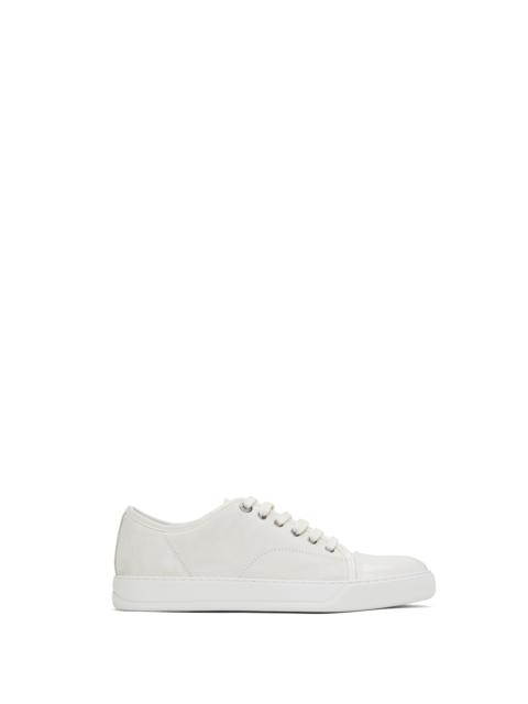 Lanvin Off-White DBB1 Suede & Leather Sneakers