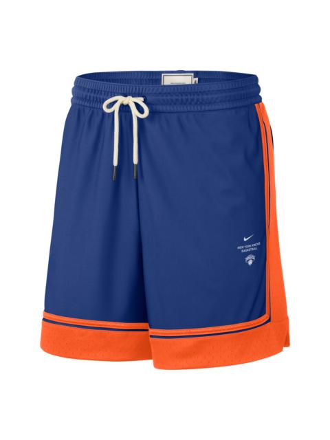 Nike Nike New York Knicks Standard Issue 6" Shorts 'Rush Blue Brilliant Orange' IQ1794-495