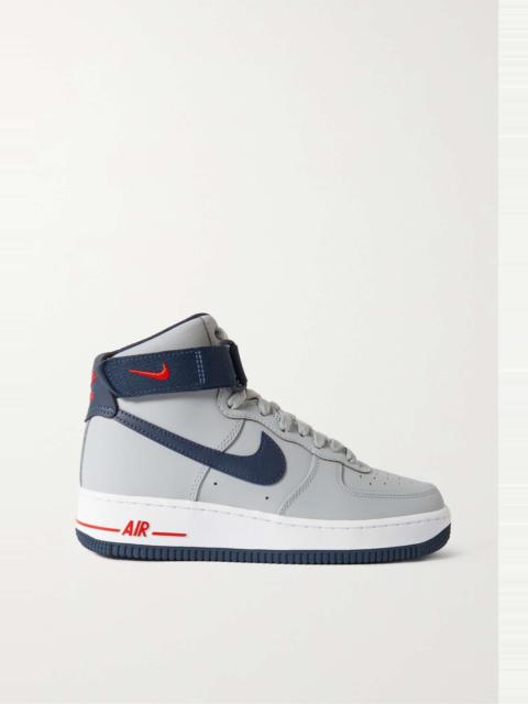 Nike Air Force 1 QS leather high-top sneakers