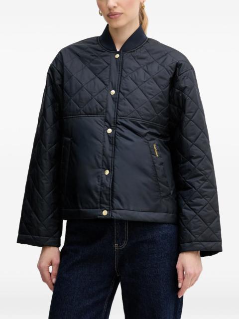 Barbour quilted buttoned jacket