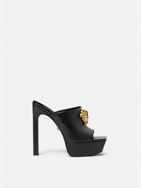 VERSACE La Medusa Platform Mules