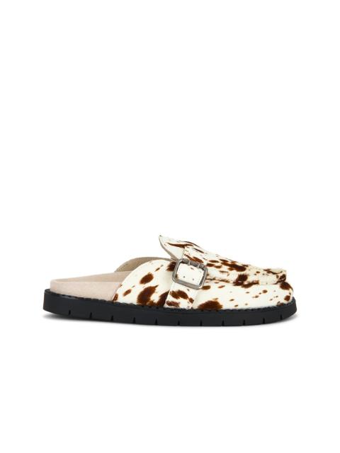 DUKE + DEXTER Winston Brown Cow Mule