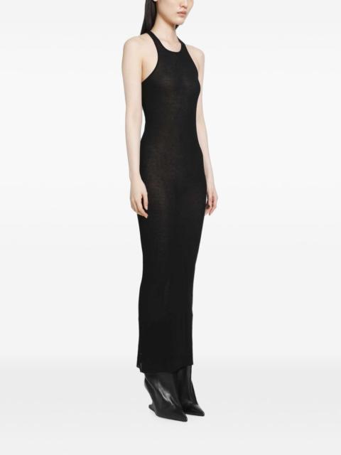 Rick Owens rib long sleeve dress