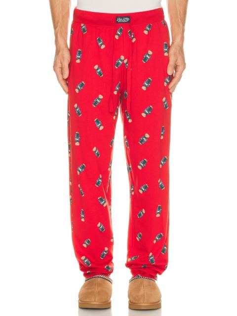 Polo Ralph Lauren Knit Bear Printed PJ Pant