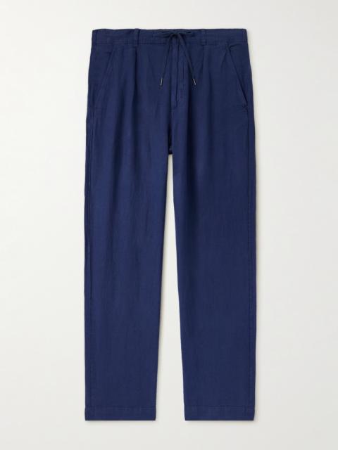 Polo Ralph Lauren Straight-Leg Pleated Linen Trousers