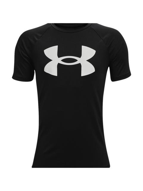 Under Armour Tech Big Logo T-Shirt Youth "Black / White" 1228803 001