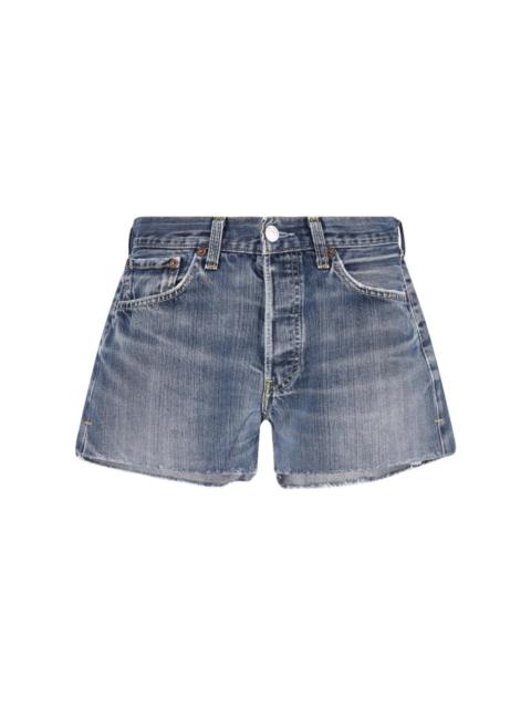 RE/DONE X LEVI'S DENIM SHORTS