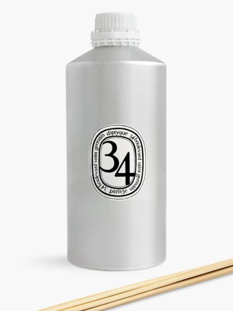 Diptyque 34 Boulevard Saint-Germain - Refill for home fragrance reed diffuser