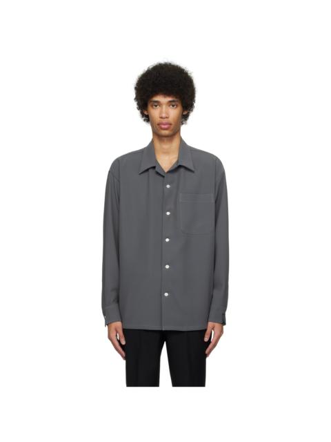 N.Hoolywood Gray Patch Pocket Shirt