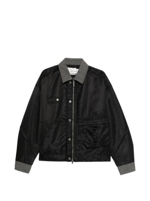 FENG CHEN WANG button-details bomber jacket