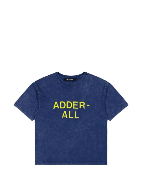 MISBHV Adder-All faded-effect T-shirt