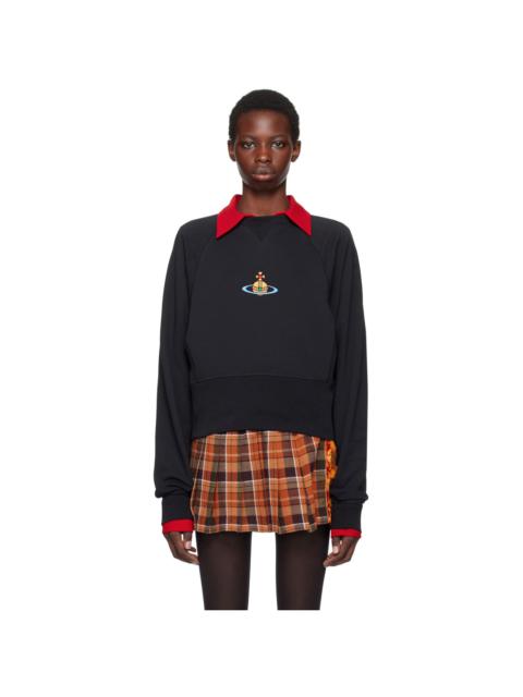 Vivienne Westwood Black Athletic Sweatshirt