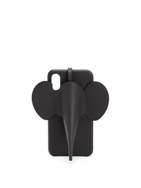 Loewe Elephant cover for iPhone X/XS in classic calfskin