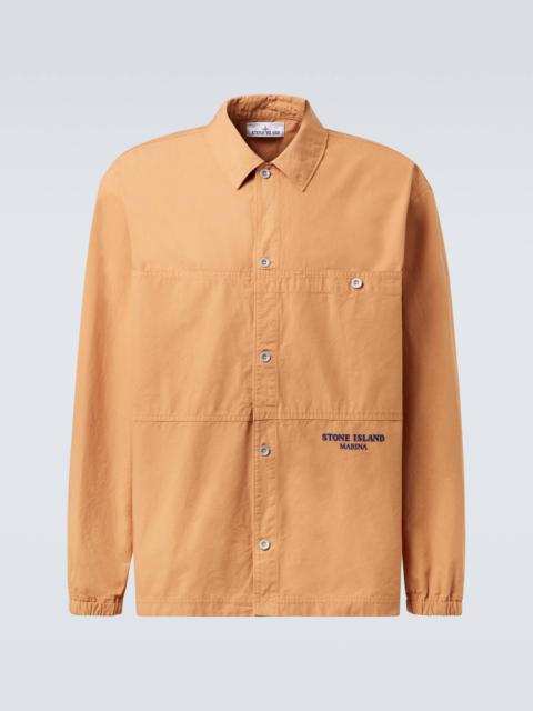 Stone Island Marina cotton overshirt