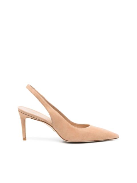 Stuart Weitzman slingback 85mm suede pumps