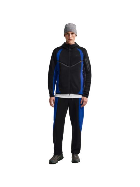 Nike Tech Colour-Block Full-Zip Fleece Windrunner Jacket "Black / Old Royal / Black" IF1325 013