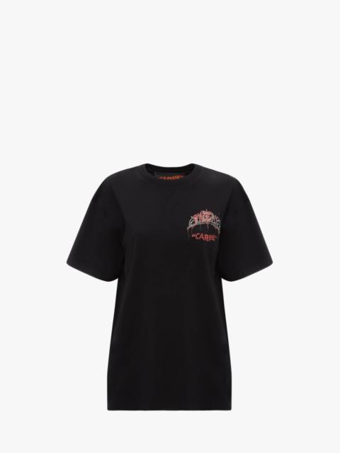 JW Anderson CARRIE - MINI TIARA PRINT T-SHIRT