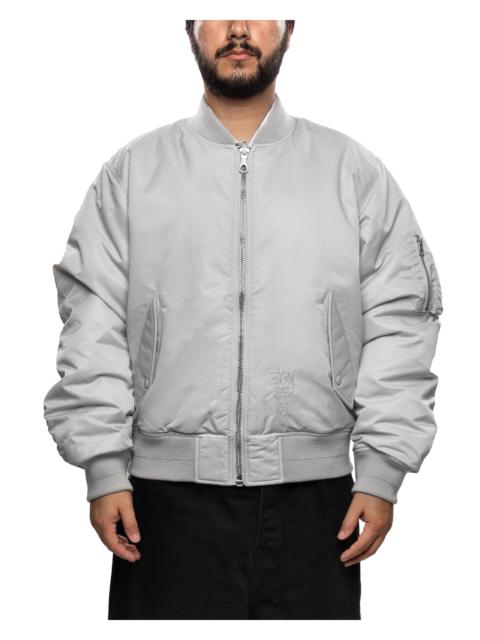 Built Bomber Reversible Jacket Grey