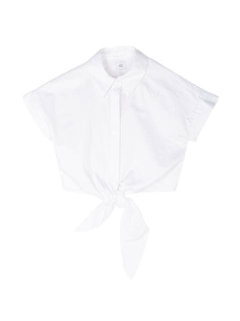 ADAM LIPPES Mila tie detail top