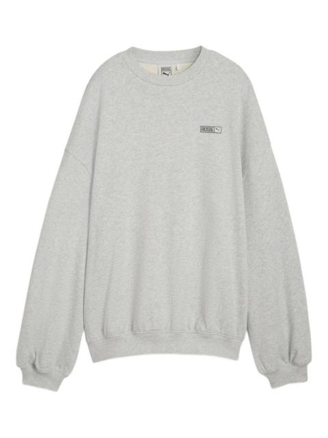 PUMA x Rosé logo-embroidered sweatshirt