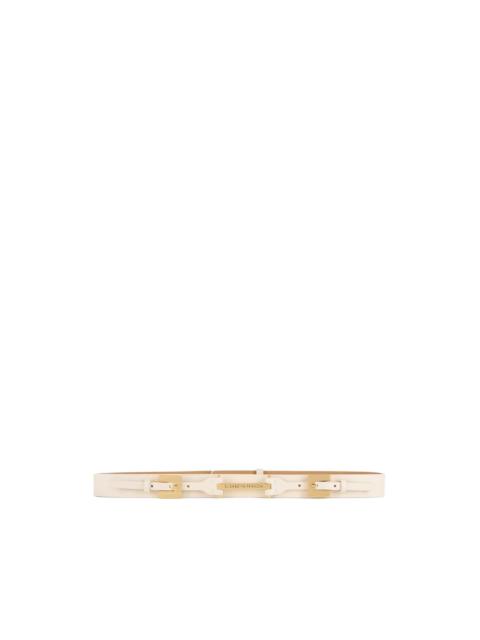 ELISABETTA FRANCHI logo-buckle belt