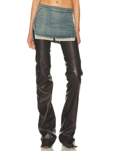 Fog Cutoff Mini Skirt
