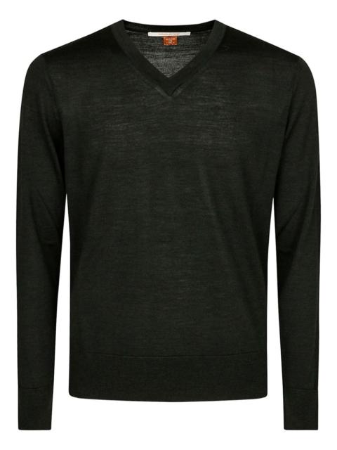 ALPHA INDUSTRIES v-neck wool sweater