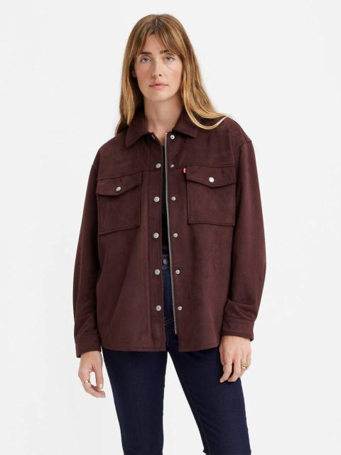 Levi's FAUX SUEDE SHIRT JACKET