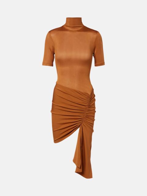 CHRISTOPHER ESBER Fusion ruched minidress