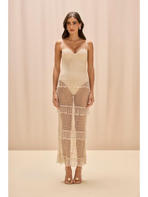 PatBO CROCHET BLOOM BEACH DRESS