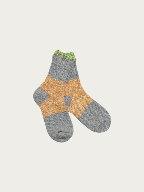 Kapital 56 Yarns Grandrelle GOGH HOBO Stick Socks - Yellow