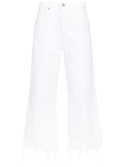 White The Relaxed High-Rise Straight Jeans