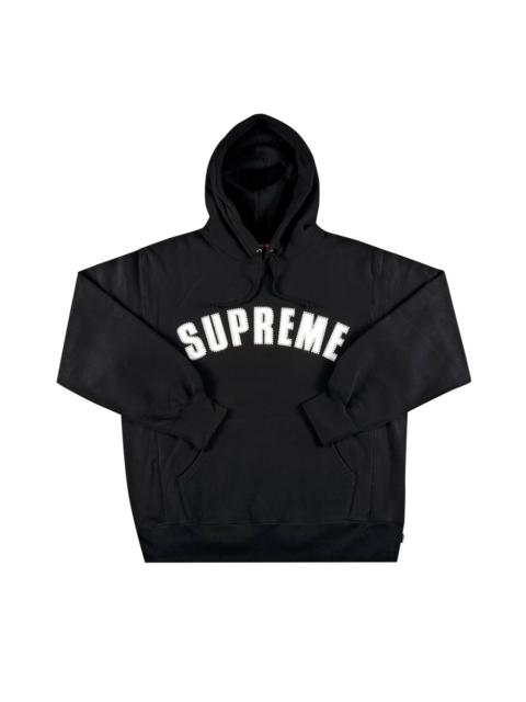 Supreme Pearl Logo Hooded Sweatshirt 'Black'