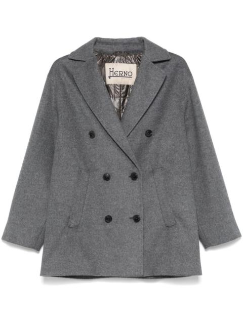 Herno virgin wool peacoat