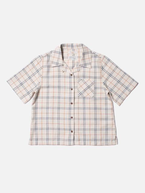 Nudie Jeans Moa Florida Shirt Cream