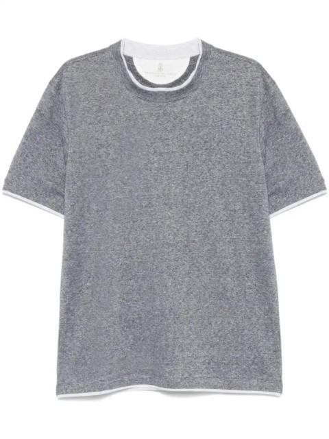 Brunello Cucinelli mélange-effect T-shirt
