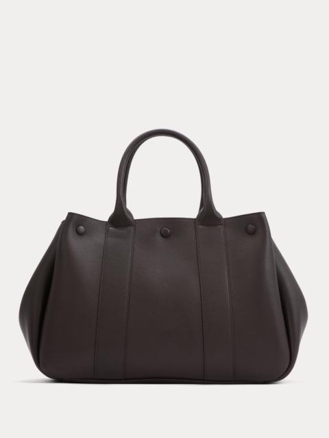 EVERLANE LEATHER BOXY TOTE