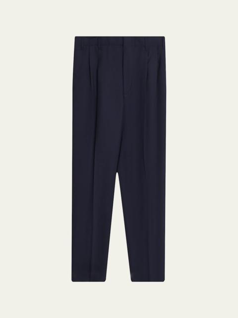 Brunello Cucinelli Men's Virgin Wool Trousers