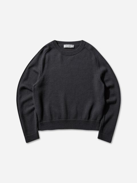 Our Legacy Men's True Roundneck Sweater Off Black