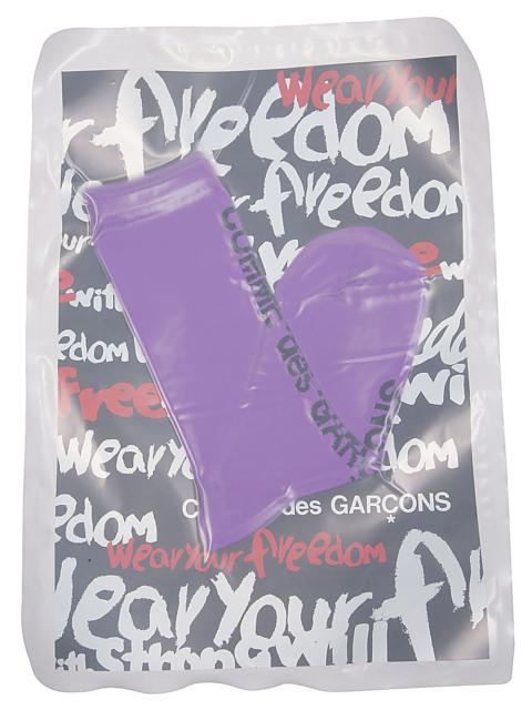 Comme Des Garçons Logo socks