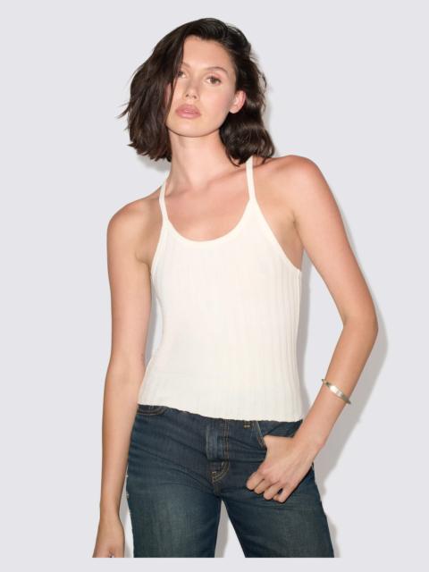 RE/DONE Andie Tank - Vintage White