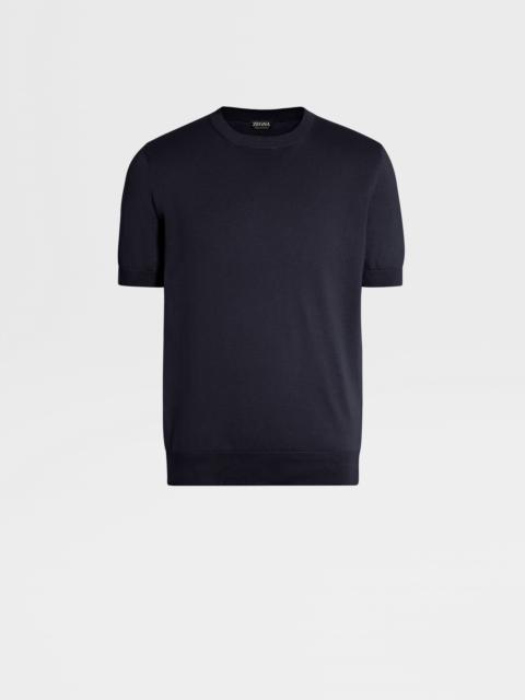 NAVY BLUE PREMIUM COTTON T-SHIRT