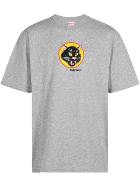 Supreme Black Cat cotton T-shirt
