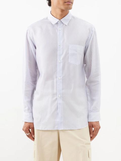 Forever striped cotton shirt