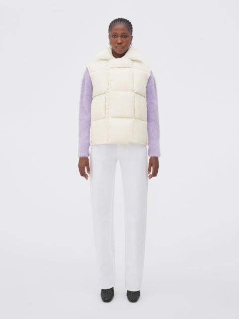 Bottega Veneta Padded Nylon Intreccio Gilet