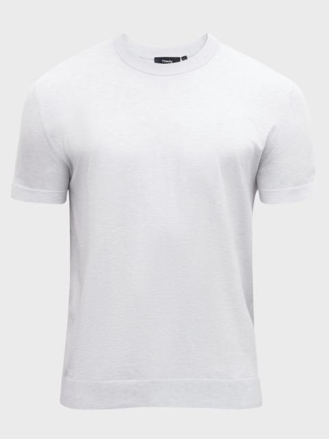 Theory Men's Sarior Short-Sleeve T-Shirt in Light Bilen