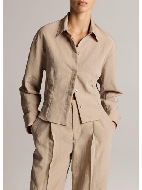 Vince Blouson-Back Shirt Jacket