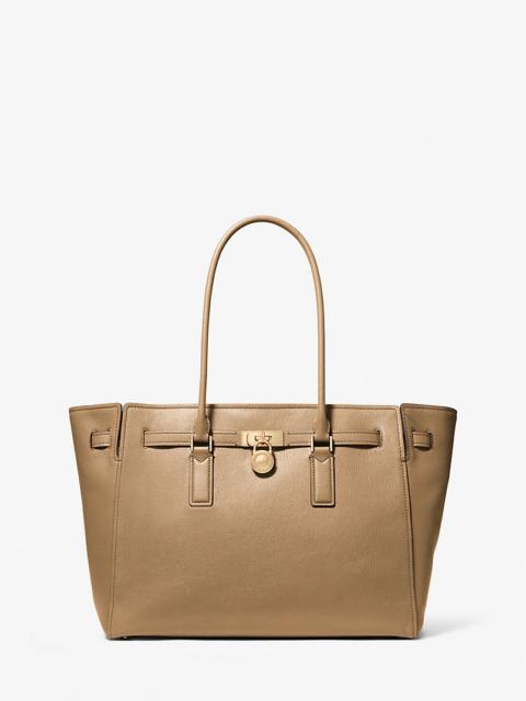 MICHAEL KORS Hamilton Moderne Large Leather Tote Bag