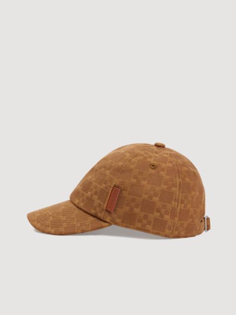 Sandro DENIM CAP WITH CROSS MOTIF