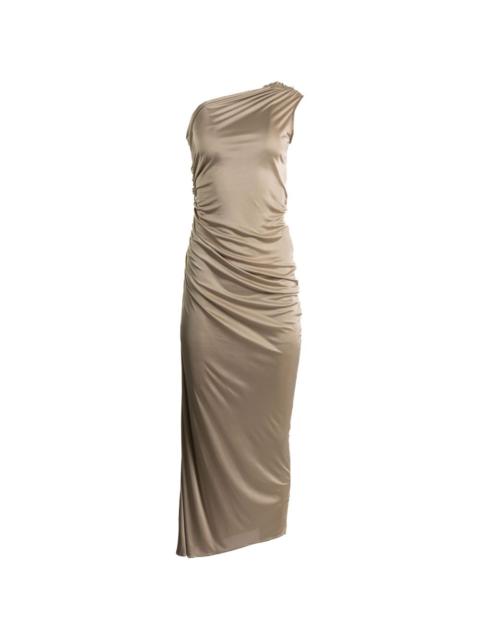 ATLEIN one-shoulder draped dress